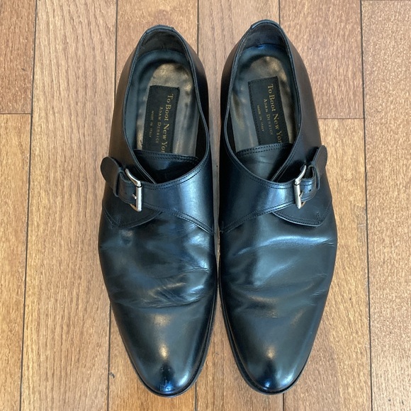 To Boot New York Adam Derrick Black Leather Monk Strap Buckle Dress Shoe - 11.5 main image 10